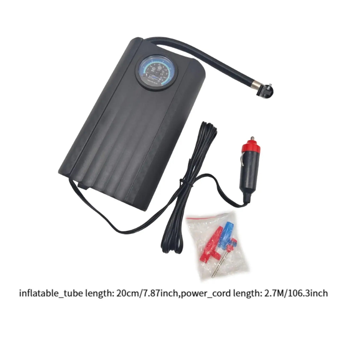 Car Air Pump Tire Inflator Lightweight Universal Practical Sturdy Car Inflatable