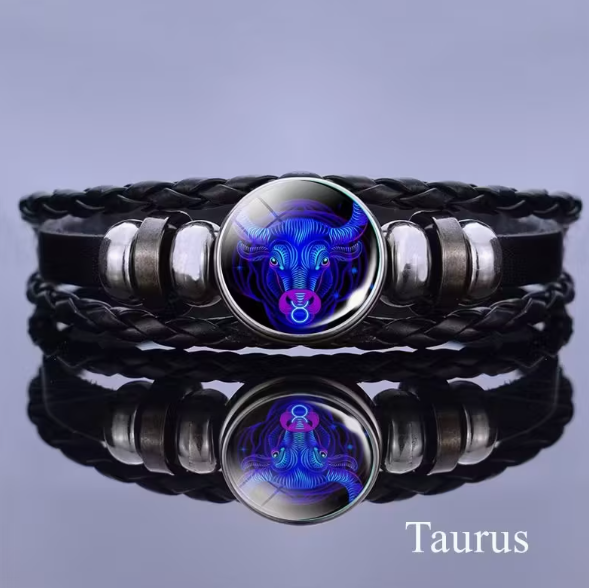 Bracelet phosphorescent à la mode – style vintage zodiaque