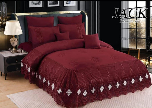 7 pieces - 1 Duvet et 6 Oreillers