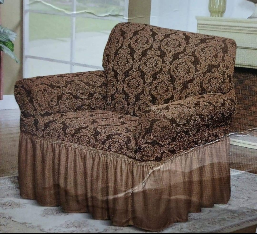 4 pieces couverture chaise model en L - 4 Chaises