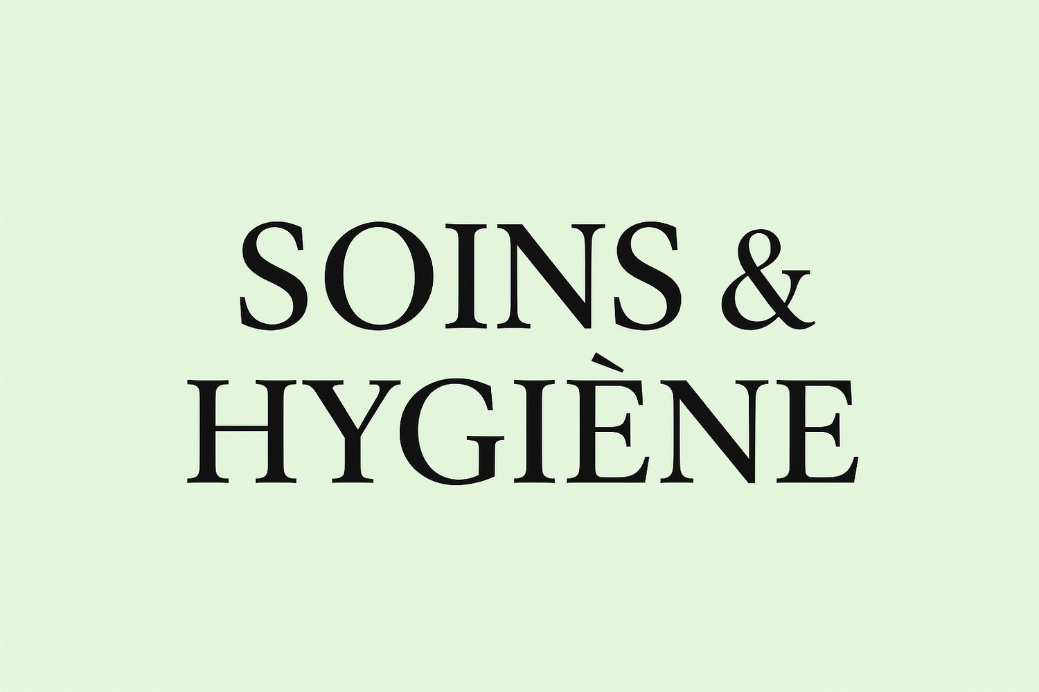 Soins & Hygiène Homme