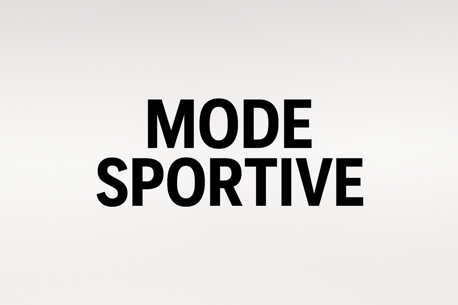 Sport et fitness femme