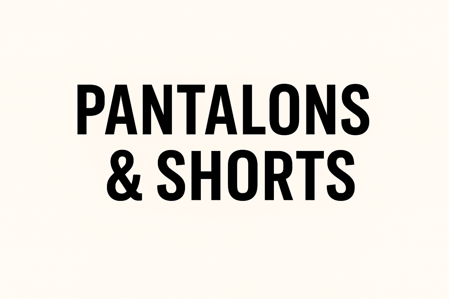 Pantalons & Shorts  Homme