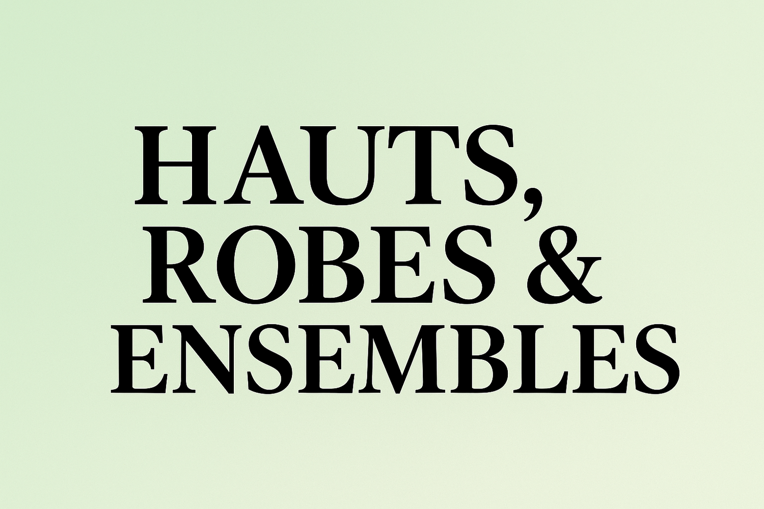 Hauts,robes & ensembles femmes