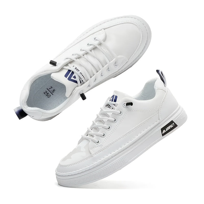 Men's Low-Top Sneakers - All-Season Comfortable Non-Slip Running Shoes with Elastic Closure, Breathable Mesh Upper & Durable Rubber Sole for Casual, Hiking & Outdoor Activities