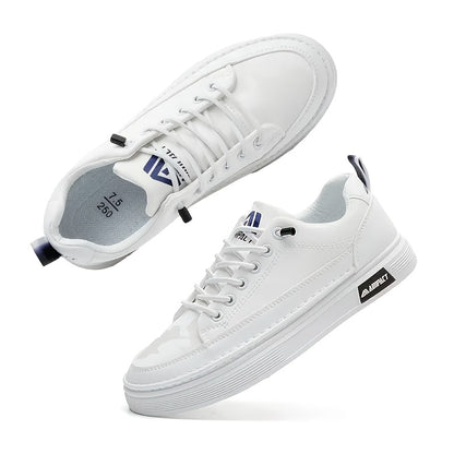 Men's Low-Top Sneakers - All-Season Comfortable Non-Slip Running Shoes with Elastic Closure, Breathable Mesh Upper & Durable Rubber Sole for Casual, Hiking & Outdoor Activities