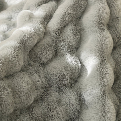 1pc Soft and Cozy Plush Blanket for Travel, Sofa, Bed, and Home Decor - Perfect Gift for Family and Friends