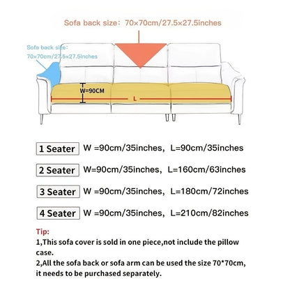 1pc Plush Nordic Sofa Slipcover - Anti-Slip, Fashionable, Simple Modern Design, Four Seasons Universal Fit, Furniture Protector for Bedroom, Office, Living Room Home Decor - Easy to Clean, Stain-Resistant, Soft, Breathable, a