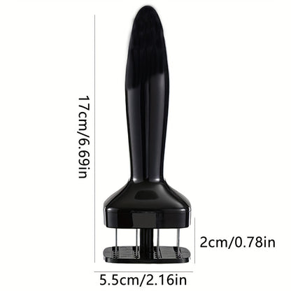 1pc Stainless Steel Meat Tenderizer, Kitchen Meat Tenderizer With 24 Steel Needles Blades, Meat Tendering Hammer, Kitchen Meat Tenderizing Tool, For Beef, Turkey, Steak, Pork, Kitchen Utensils, Kitchen Supplies