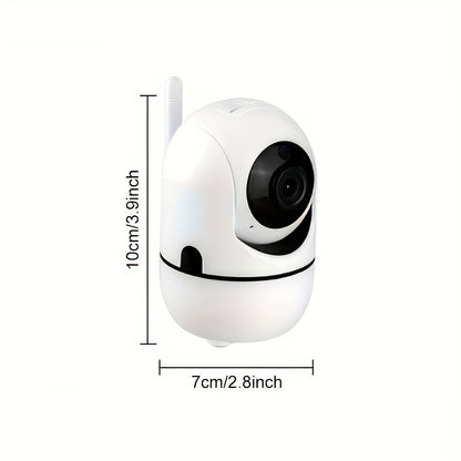 1pc High-definition Camera - 2.4G Wireless Wifi Security Home Camera, Baby And Pet Monitor, 1080P Wireless Automatic Tracking Monitor, Motion Detection And Tracking, Night Vision, Two-way Voice, High Security - For Home Secur