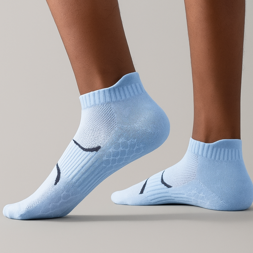 Lot de 6 paires de chaussettes pour homme – légères et respirantes, chaussettes basses idéales pour l’été, la course et les activités en plein air – conviennent aussi aux femmes