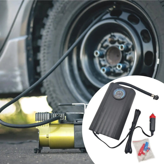 Car Air Pump Tire Inflator Lightweight Universal Practical Sturdy Car Inflatable
