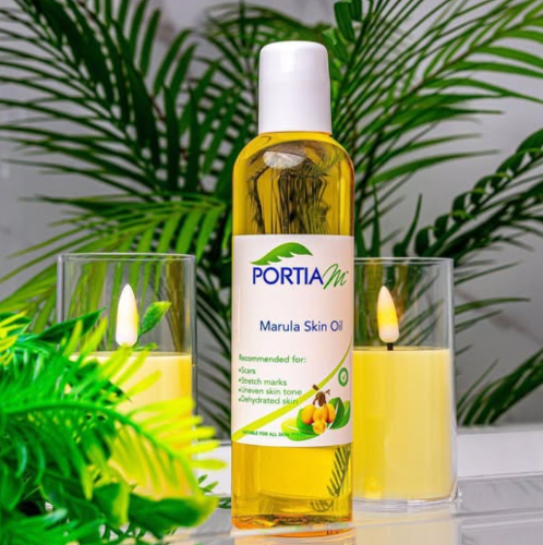 Portia M- Huile de soin pour la peau au marula pure 100 ml