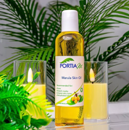 Portia M- Huile de soin pour la peau au marula pure 100 ml