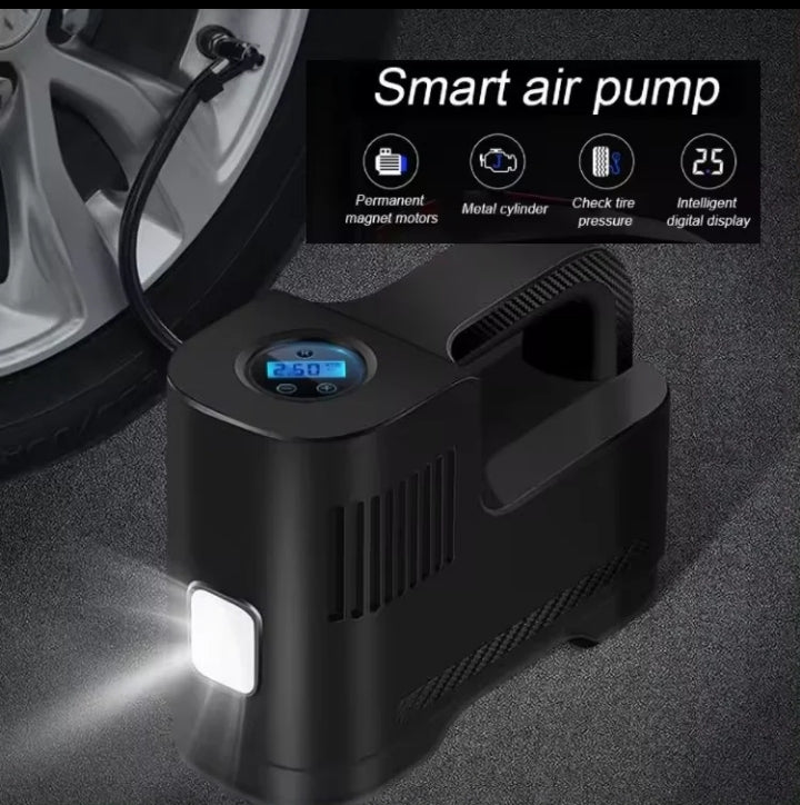 Mini gonfleur de pneus sans fil 12V