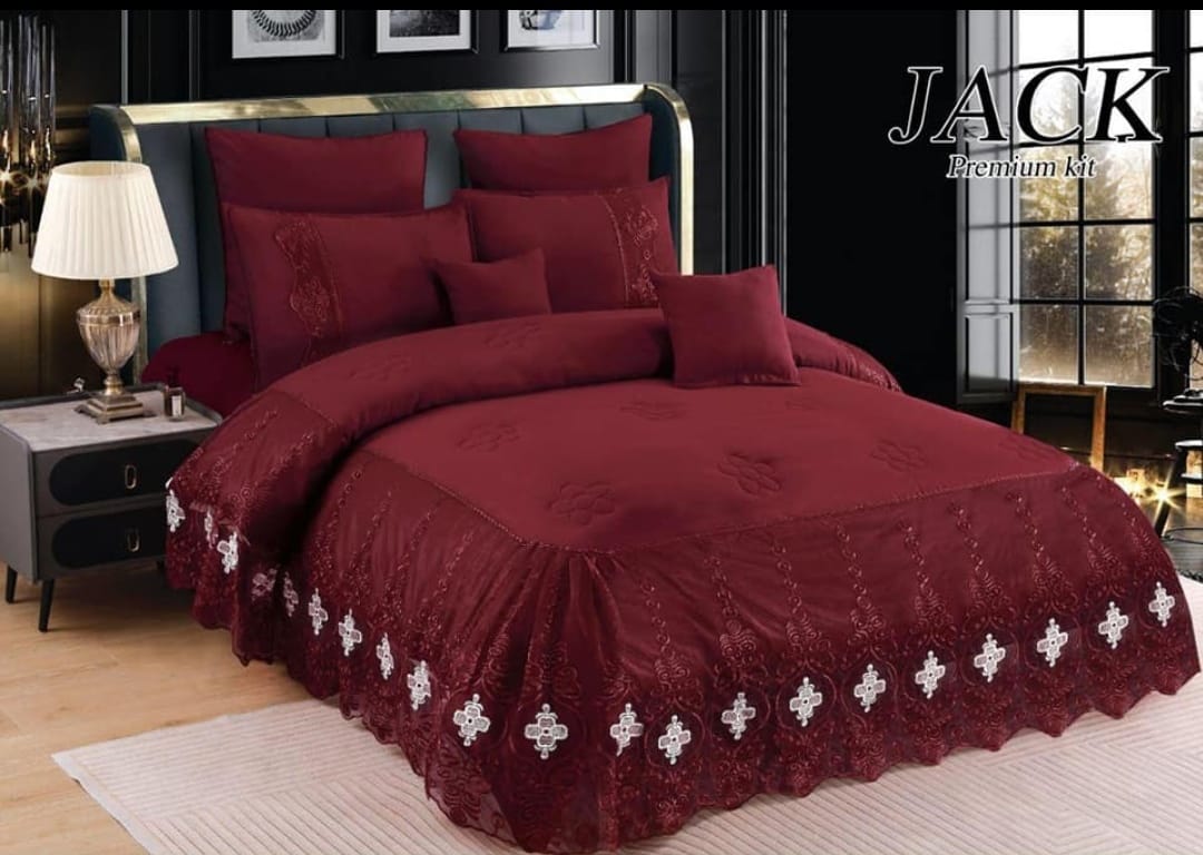 7 pieces - 1 Duvet et 6 Oreillers