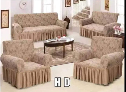 4 pieces couverture chaise model en L - 4 Chaises