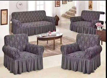 4 pieces couverture chaise model en L - 4 Chaises