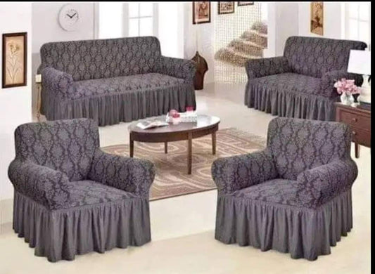 4 pieces couverture chaise model en L - 4 Chaises