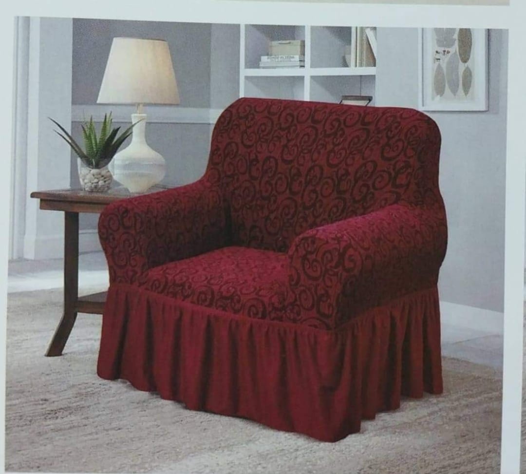 4 pieces couverture chaise model en L - 4 Chaises