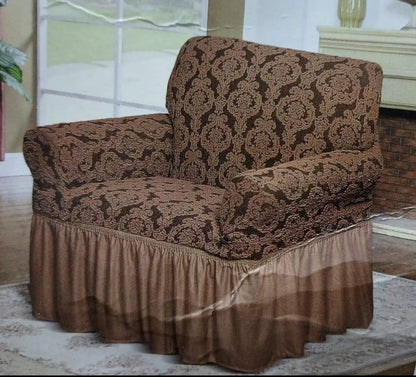 4 pieces couverture chaise model en L - 4 Chaises