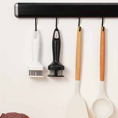 1pc Stainless Steel Meat Tenderizer, Kitchen Meat Tenderizer With 24 Steel Needles Blades, Meat Tendering Hammer, Kitchen Meat Tenderizing Tool, For Beef, Turkey, Steak, Pork, Kitchen Utensils, Kitchen Supplies