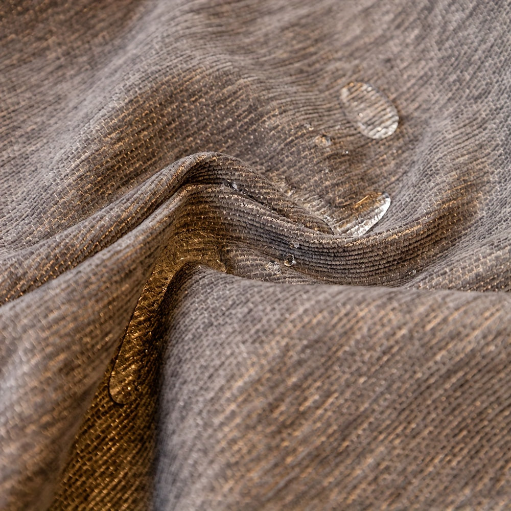 1pc Luxurious Waterproof Sofa Cover with Tassels - Durable, Washable, and Universal Furniture Protector for Living Room Home Decor - Stylish Couch Slipcover and Throw Blanket Alternative